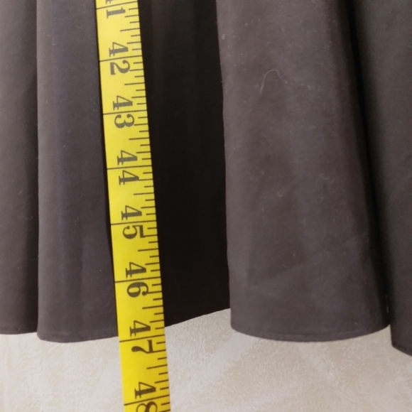 Size 10 Jessica Howard V Neck Leopard Print Brown Sleeveless Ruched Dress - Picture 6 of 10